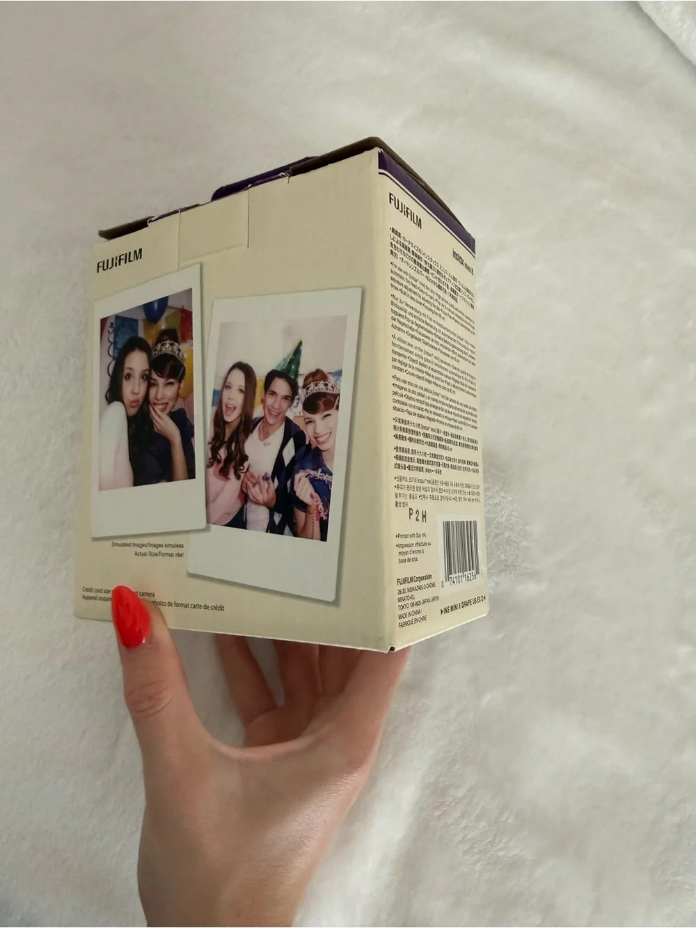 Fujifilm Instax Mini 8 Instant Camera - Purple